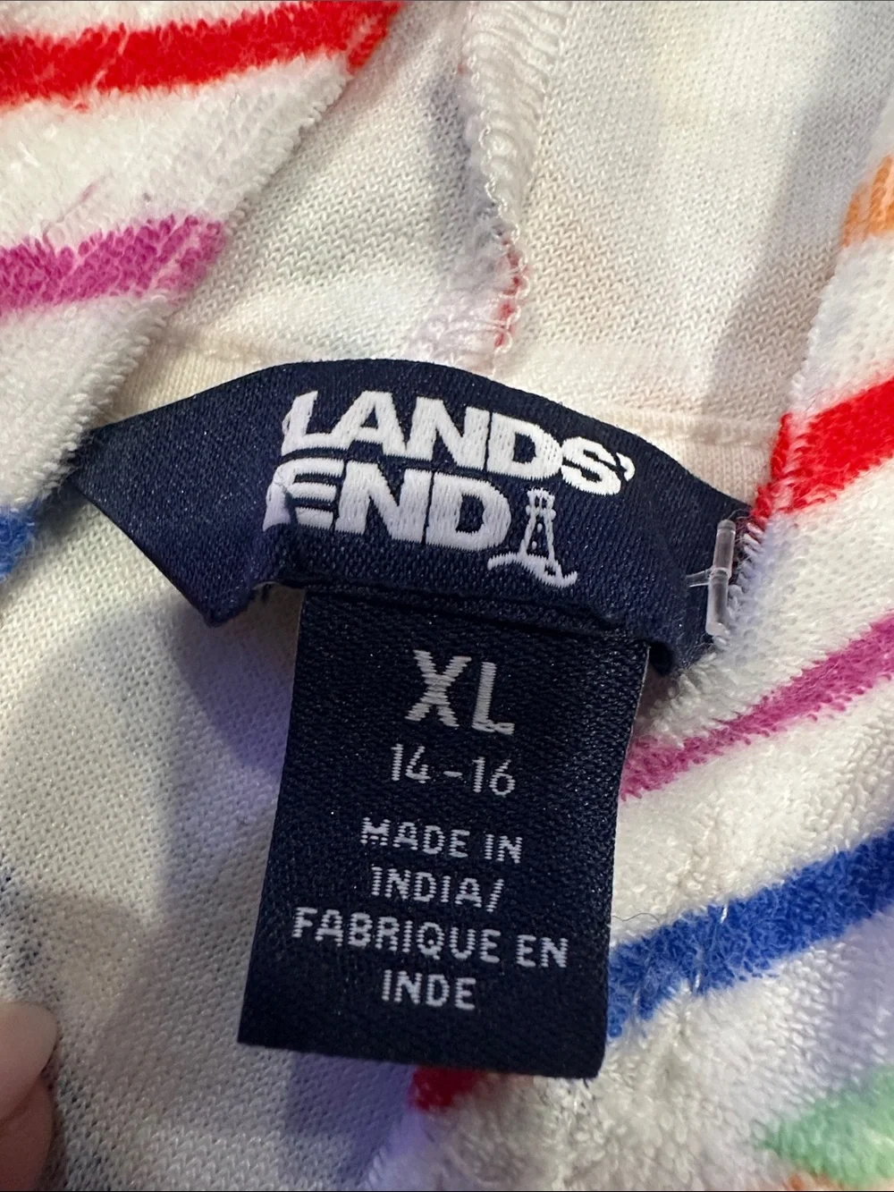 Lands End soft hooded